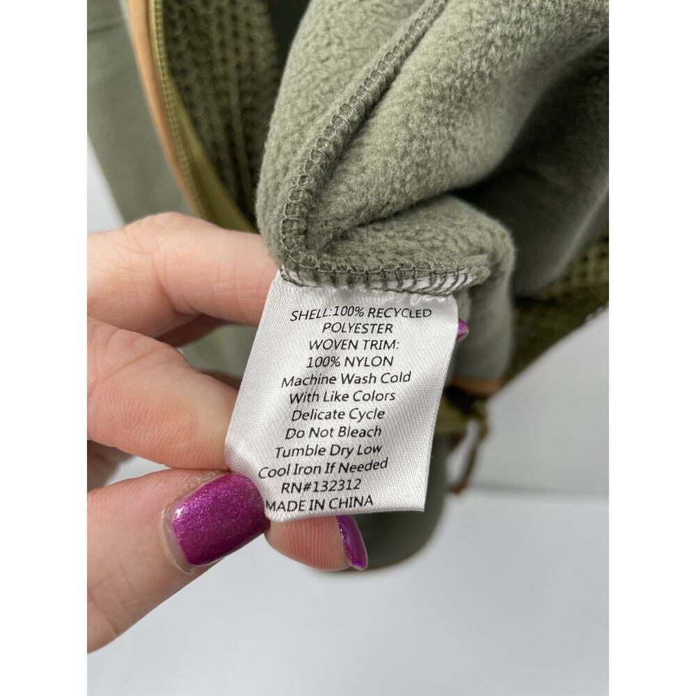 Howler Brothers Mens Free Range Fleece Vest Oregano Green Size Large MSRP $79 - Picture 5 of 6
